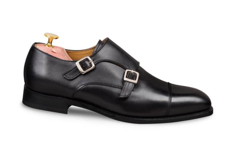 Czarne MONKI - Goodyear Welted