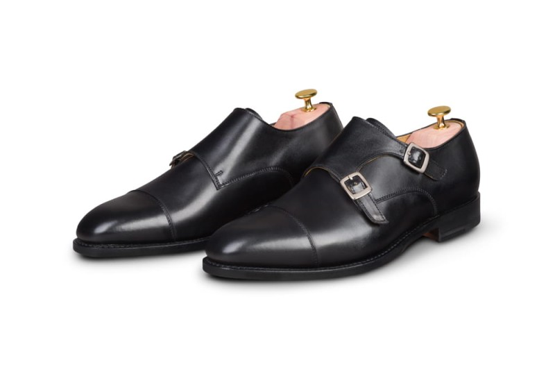 Czarne MONKI - Goodyear Welted
