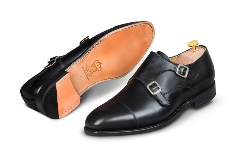 Czarne MONKI - Goodyear Welted