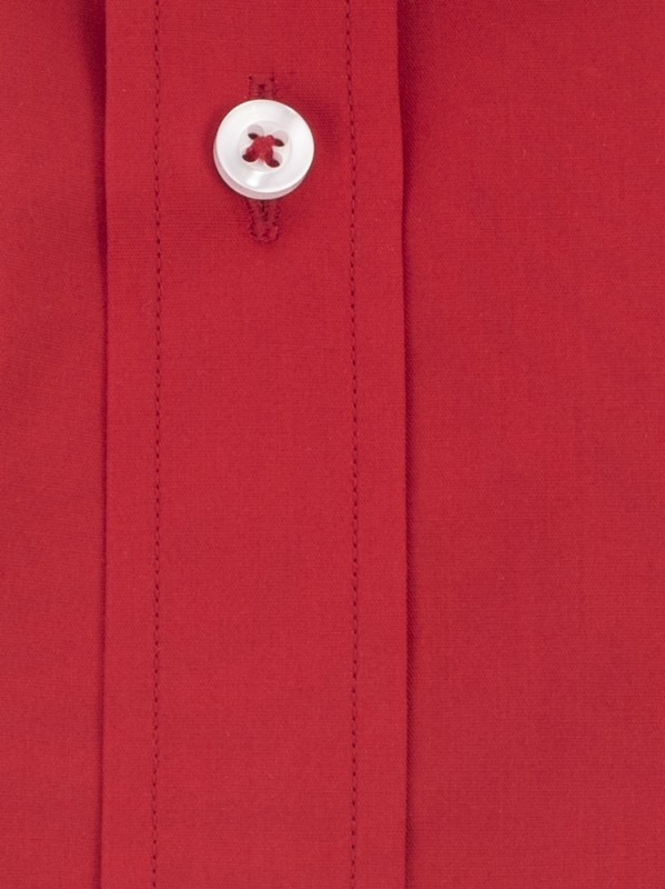 Czerwona koszula męska szyta na miarę